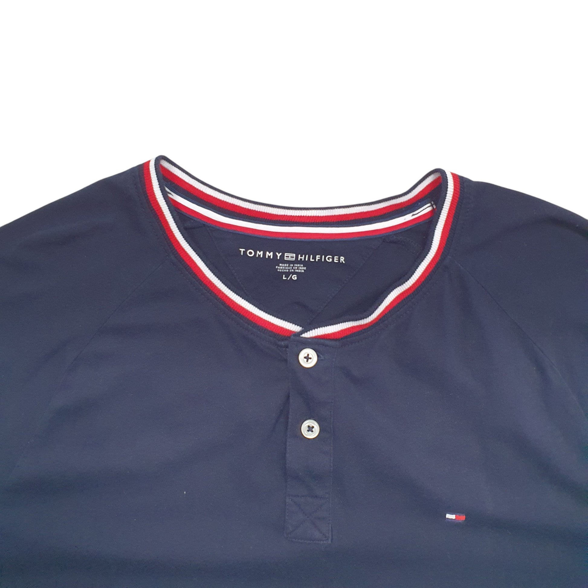 Mens Navy Tommy Hilfiger  Short Sleeve T Shirt