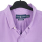Mens Purple Ralph Lauren  Long Sleeve Shirt