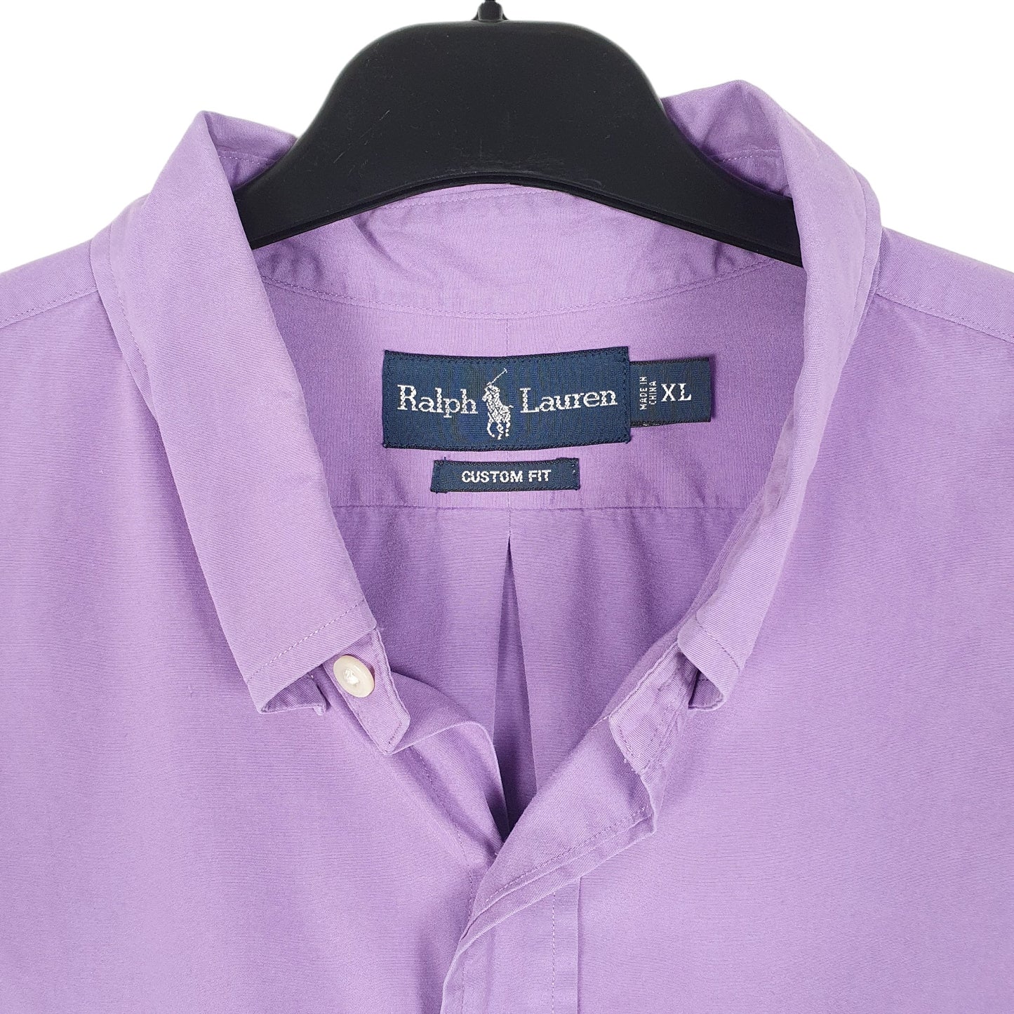 Mens Purple Ralph Lauren  Long Sleeve Shirt