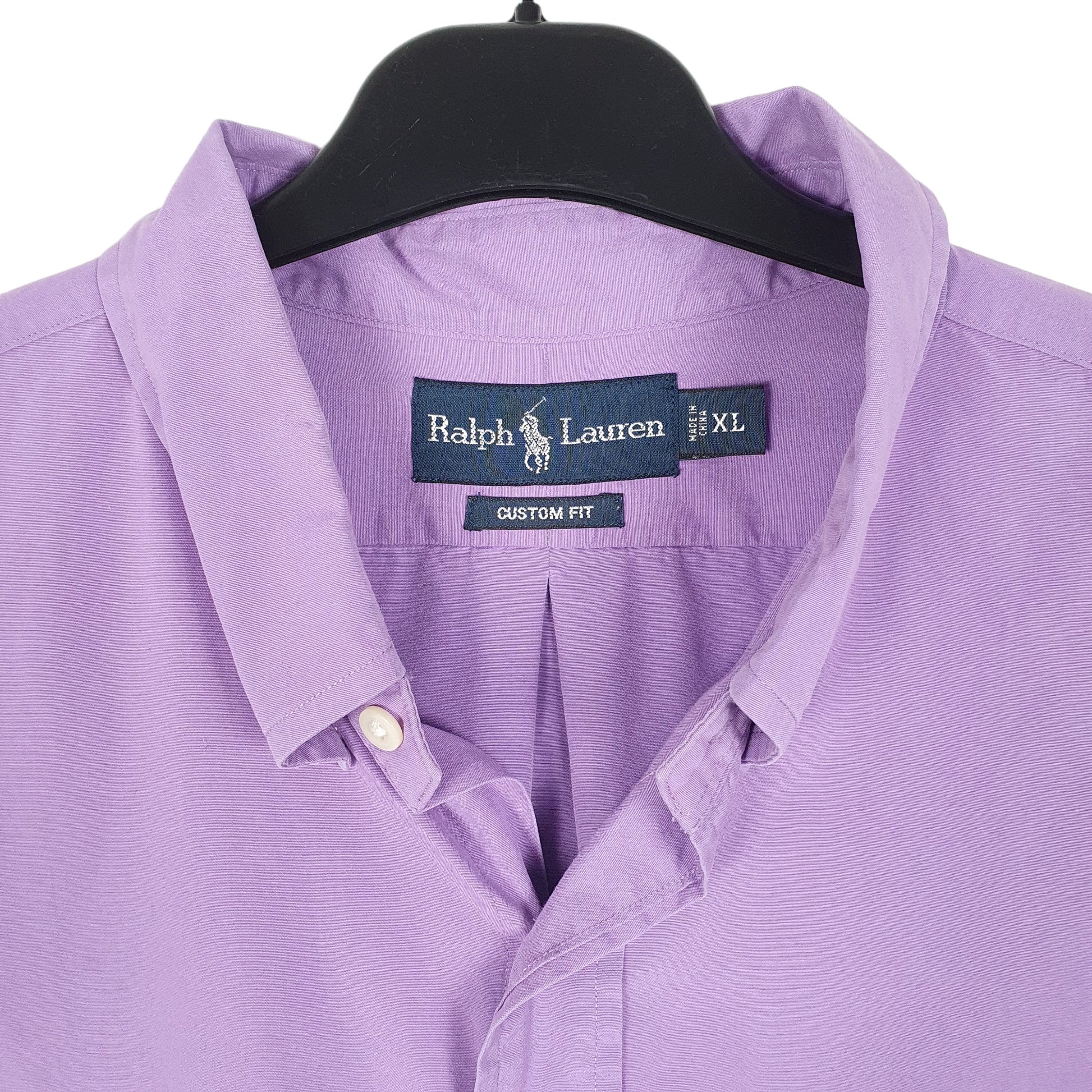 Mens Purple Ralph Lauren  Long Sleeve Shirt
