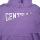 Womens Purple Champion Central Hoodie Jumper