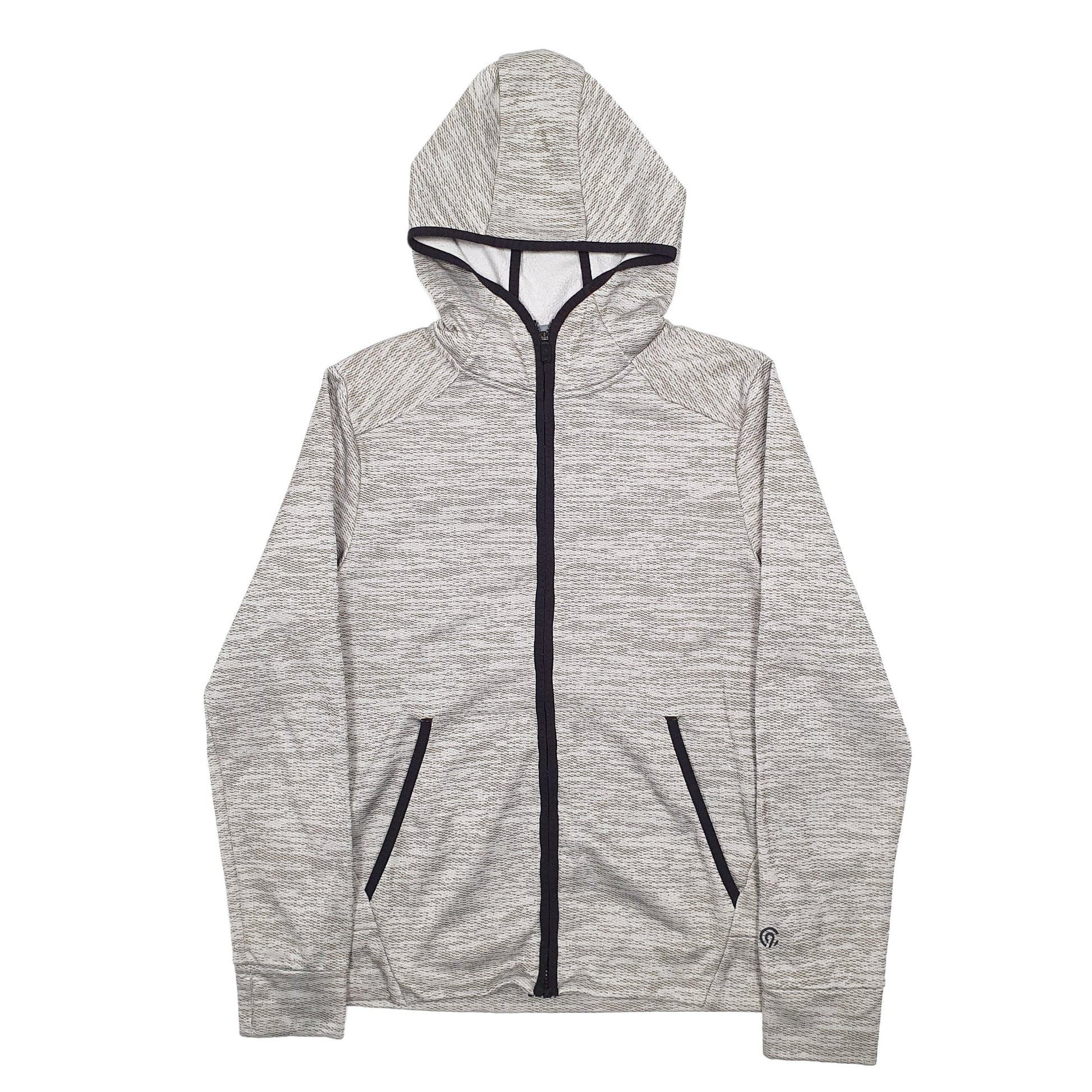 Womens Grey Champion  Full Zip Jumper