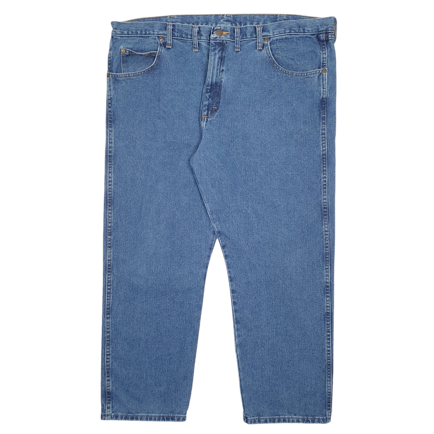 Mens Blue Wrangler Rugged Wear Relaxed JeansW44 L30