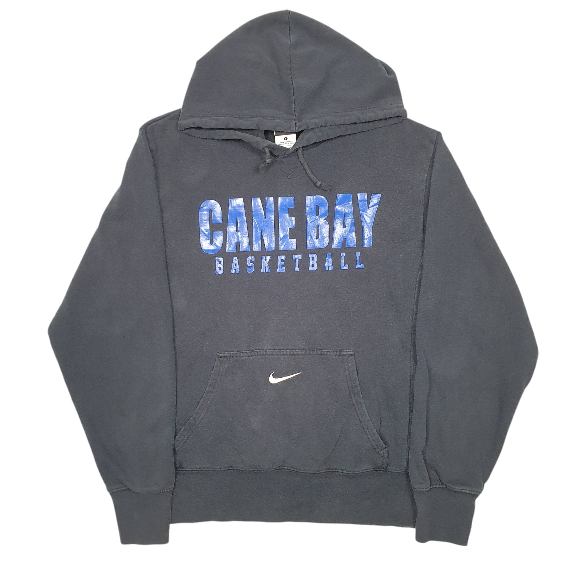 Mens Black Nike Cane Bay Basketball Spellout USA Hoodie Jumper