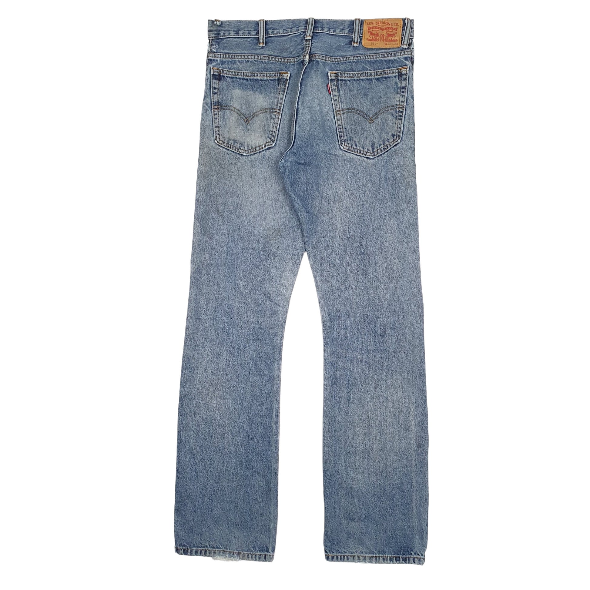 Mens Blue Levis  517 JeansW33 L34