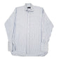 Mens Blue Aquascutum  Long Sleeve Shirt