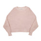 Womens Pink Rag Supply Knit Crewneck Jumper