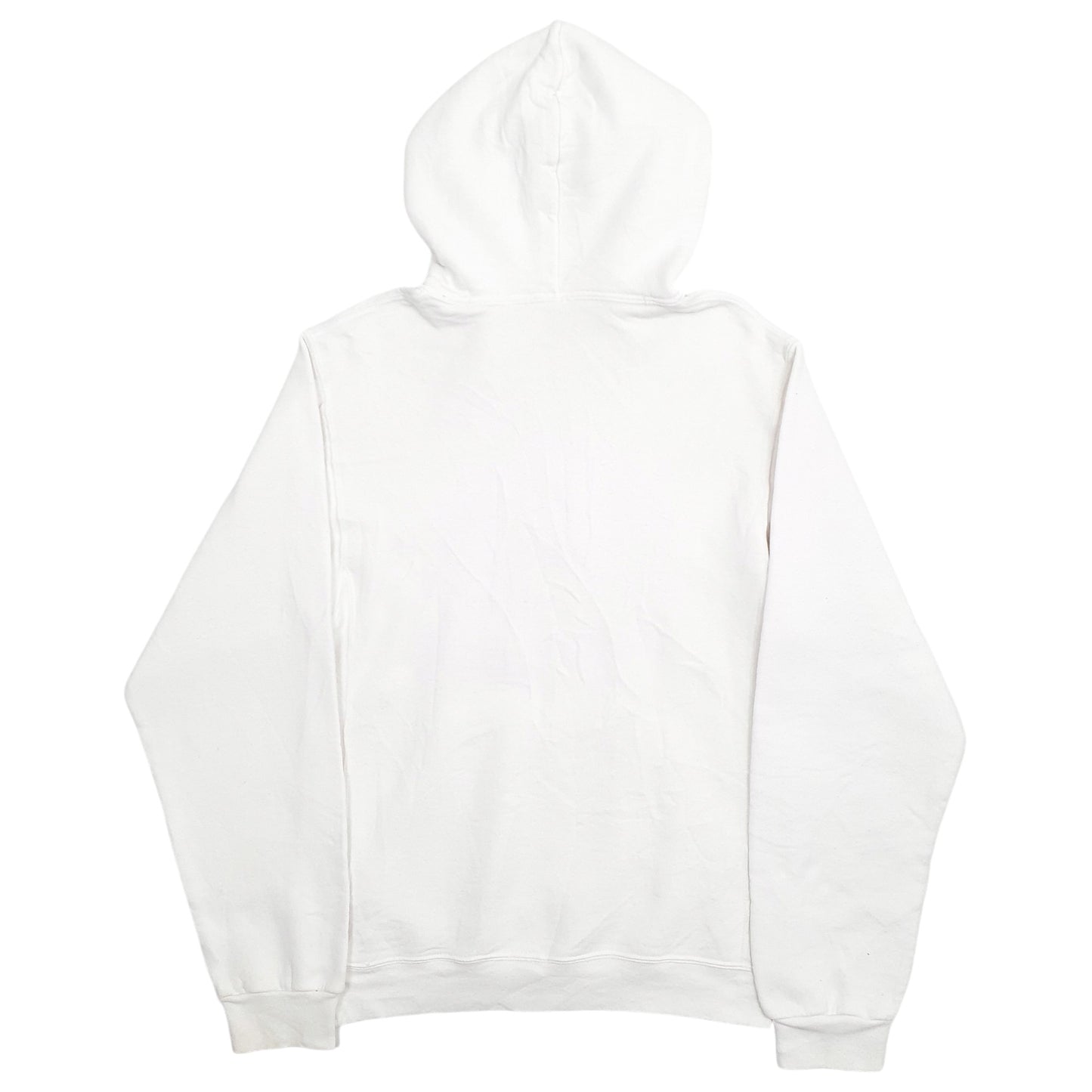 Mens White Russell Athletic SC Baseball Spellout Hoodie Jumper