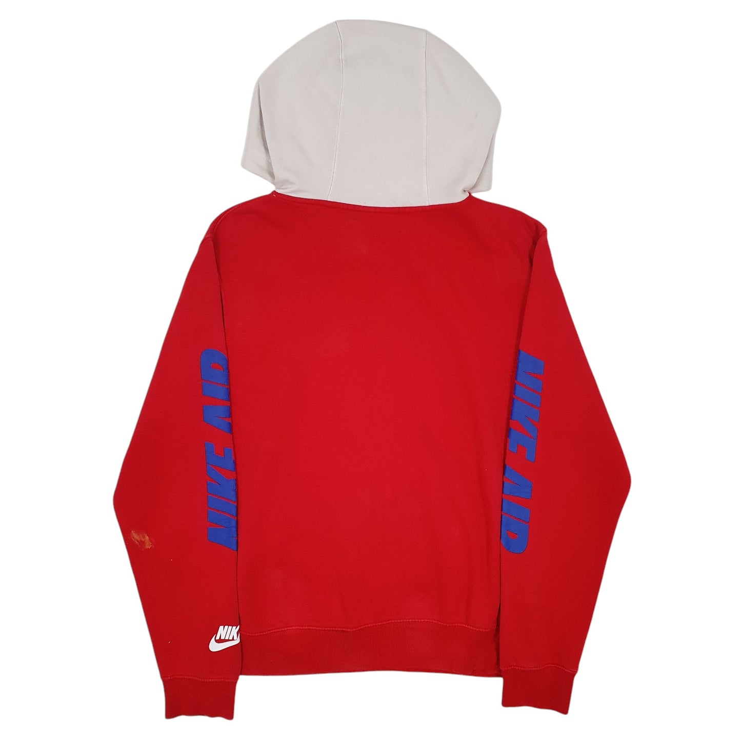 Mens Red Nike Air Hoodie Jumper