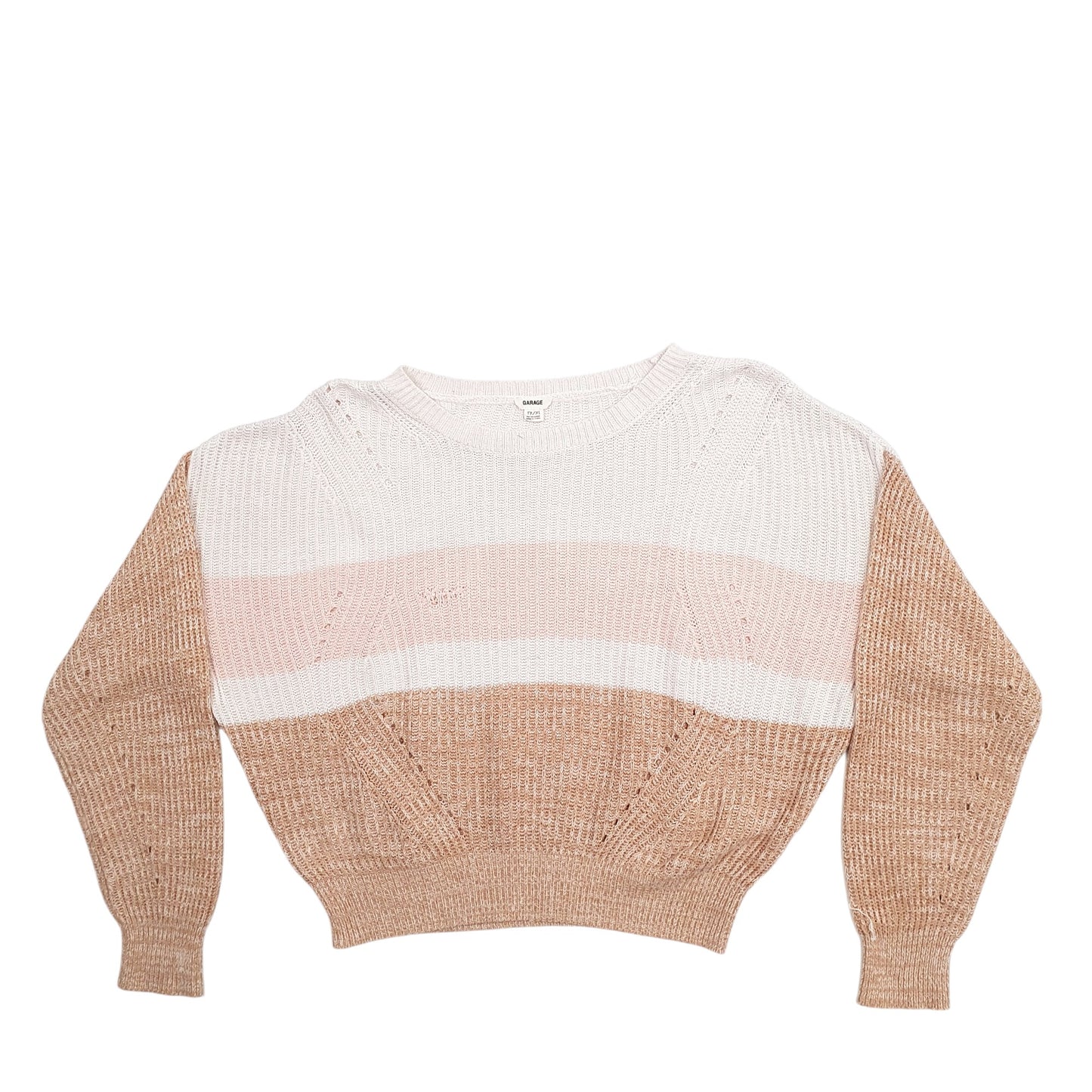 Womens Brown Garage  Crewneck Jumper