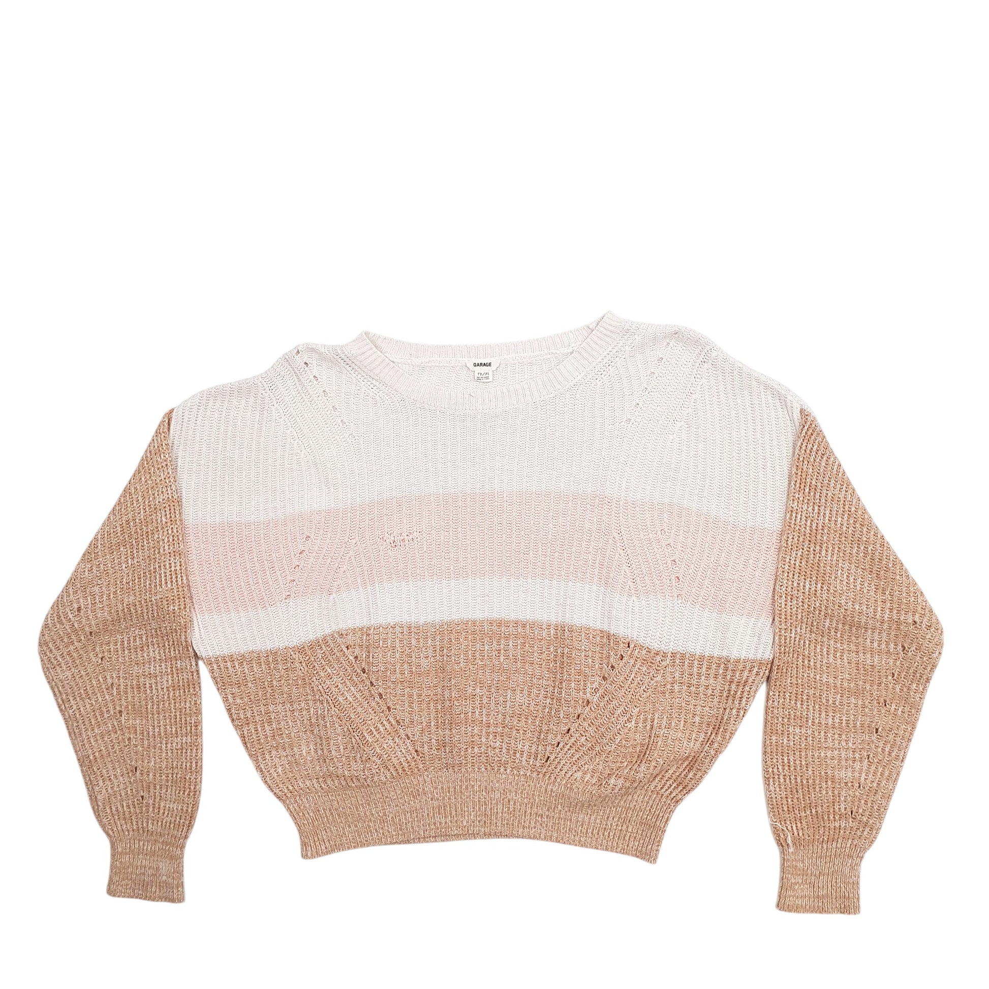 Womens Brown Garage  Crewneck Jumper