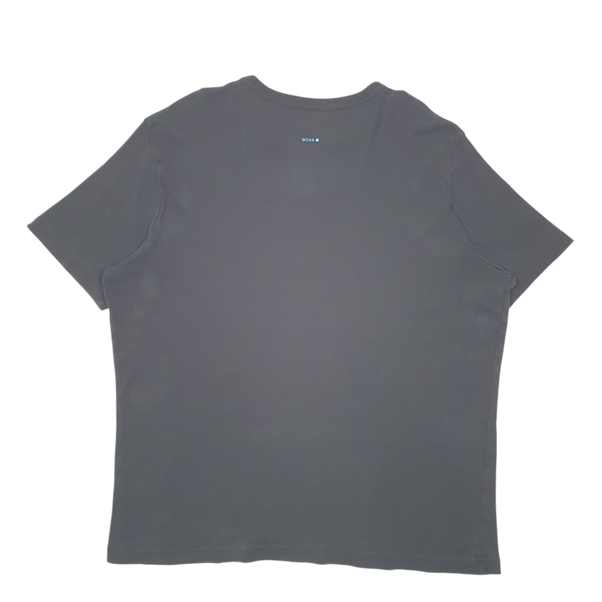 Mens Black Hugo Boss  Short Sleeve T Shirt