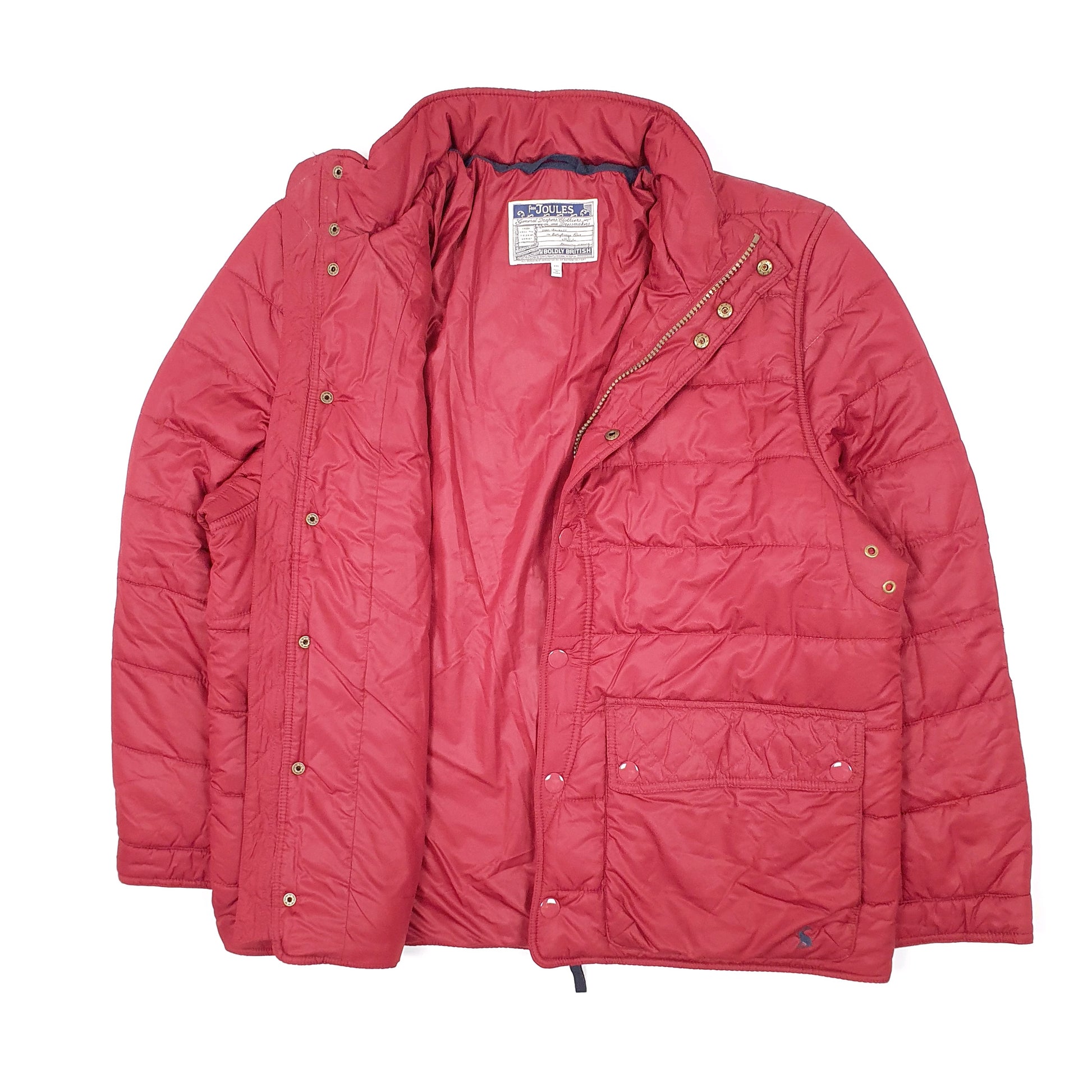 Mens Red Joules   Coat