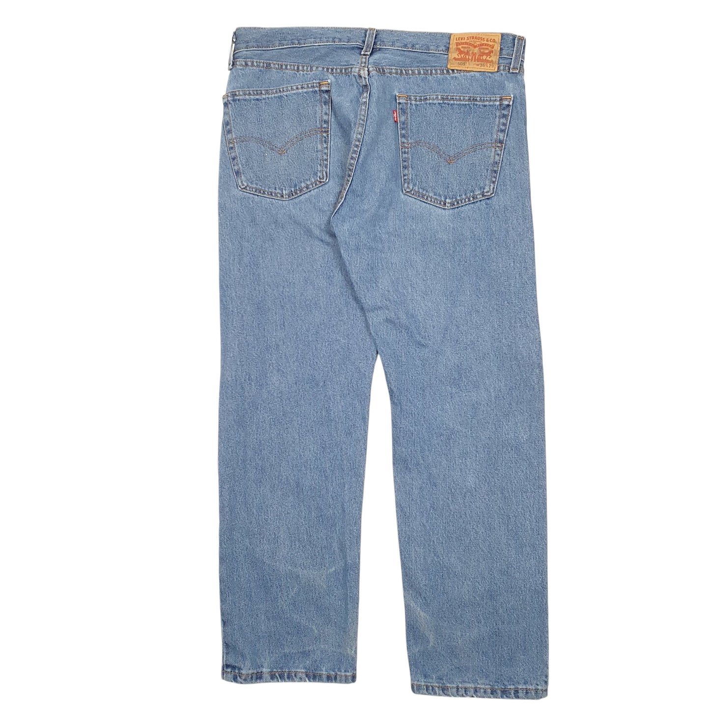 Mens Blue Levis  505 JeansW36 L29