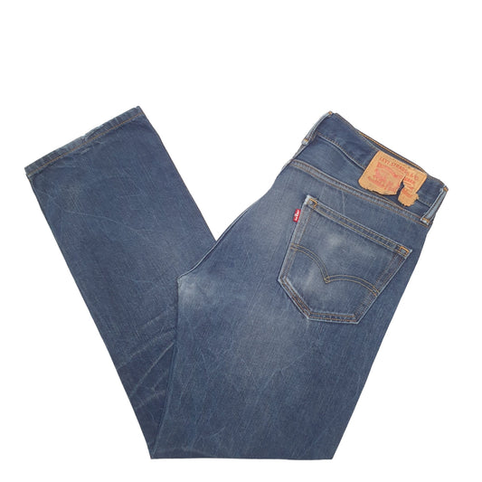 Mens Blue Levis 505 JeansW34 L32