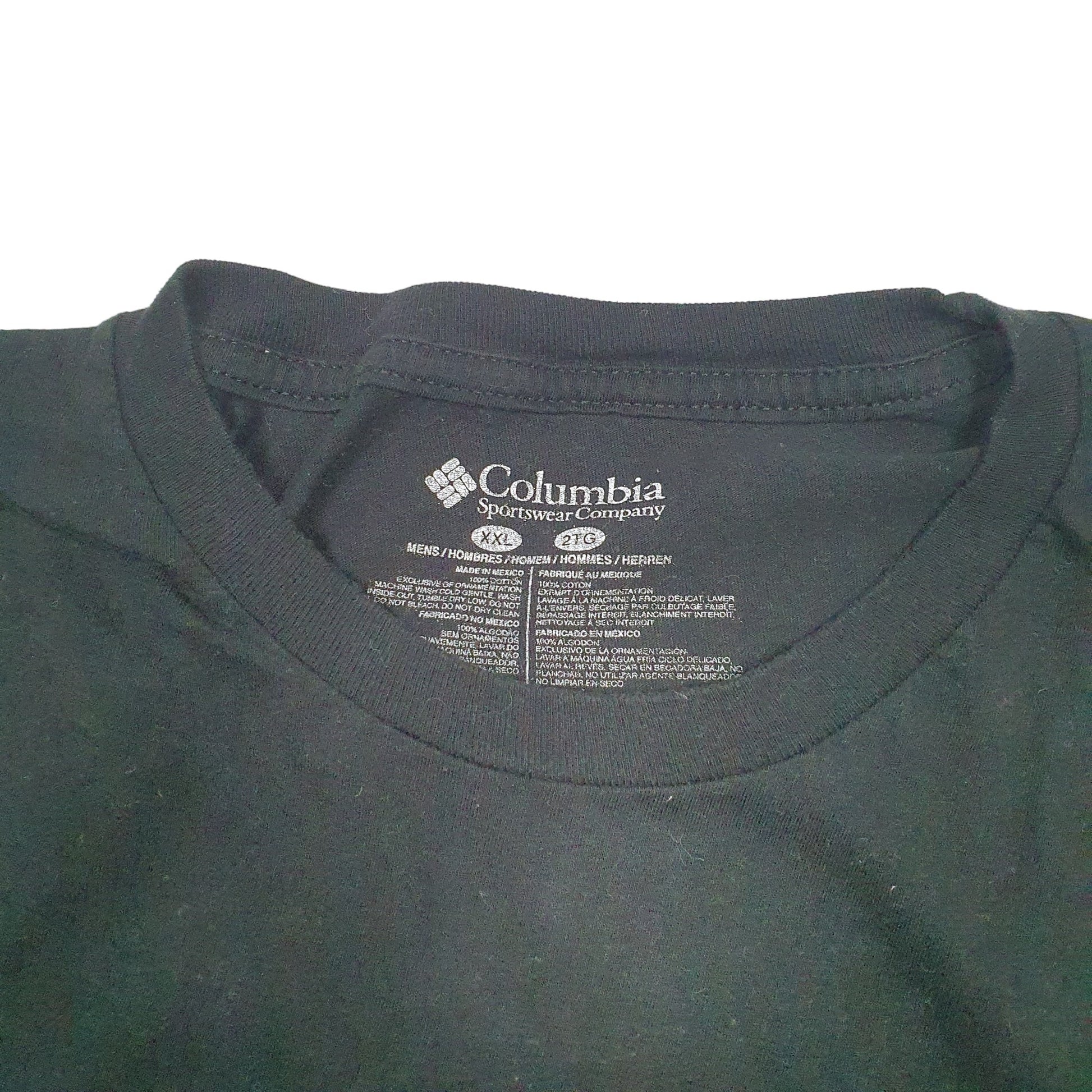 Mens Black Columbia Sportswear Yosemite National Park Short Sleeve T Shirt