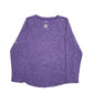 Womens Purple St Johns Bay  Crewneck Jumper
