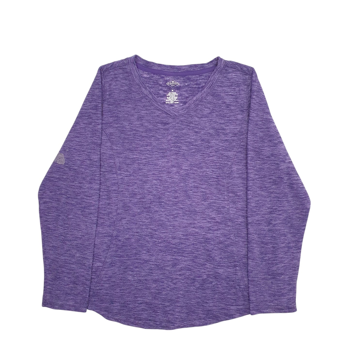 Womens Purple St Johns Bay  Crewneck Jumper