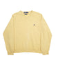 Womens Yellow Ralph Lauren Lambswool Crewneck Jumper
