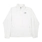 Womens White The North Face  Full Zip Jumper