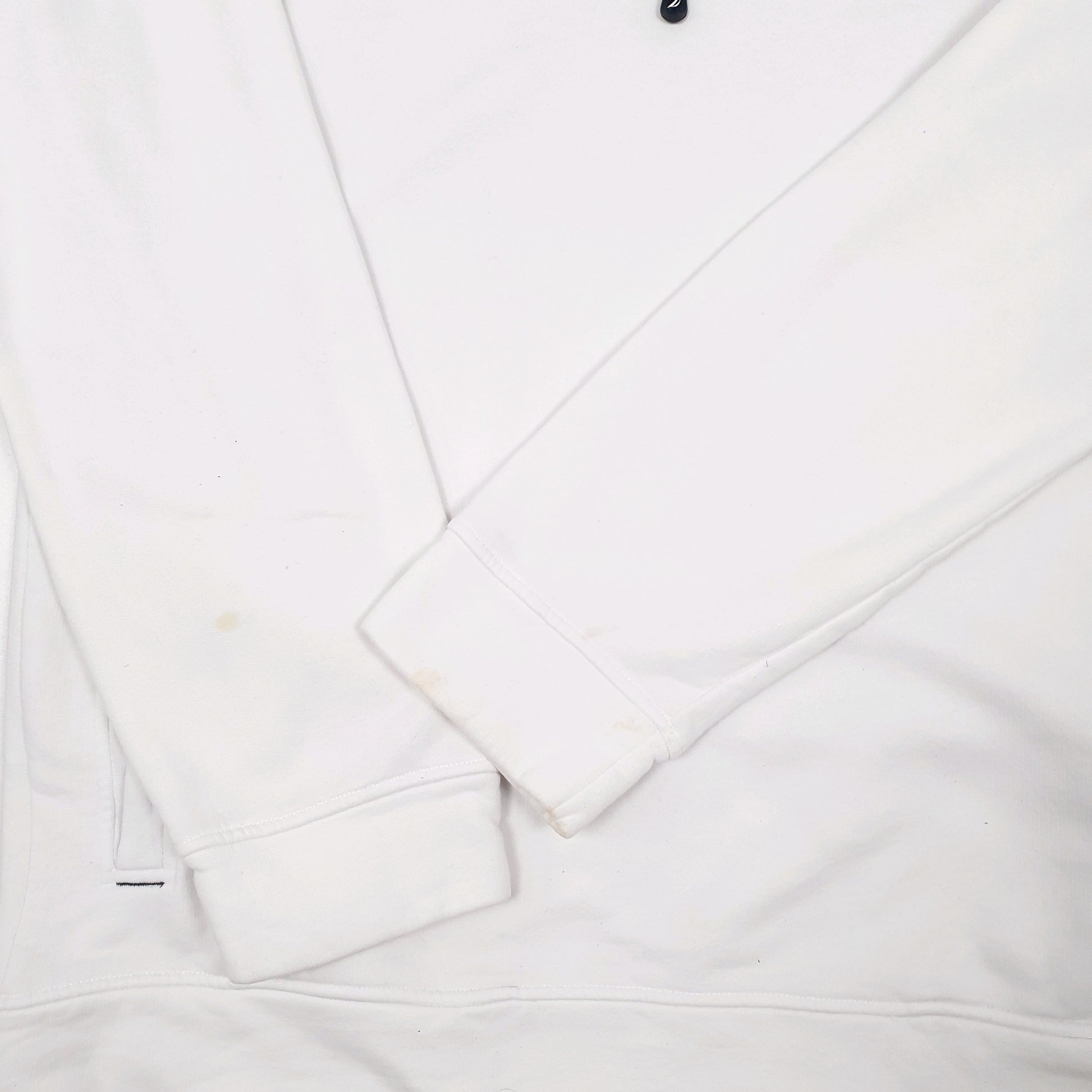 Mens White Nautica  Quarter Zip Jumper