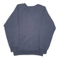 Mens Navy Adidas Raglan Spellout Crewneck Jumper