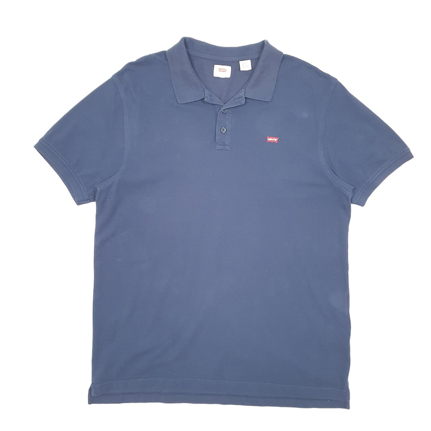 Mens Navy Levis  Short Sleeve Polo Shirt