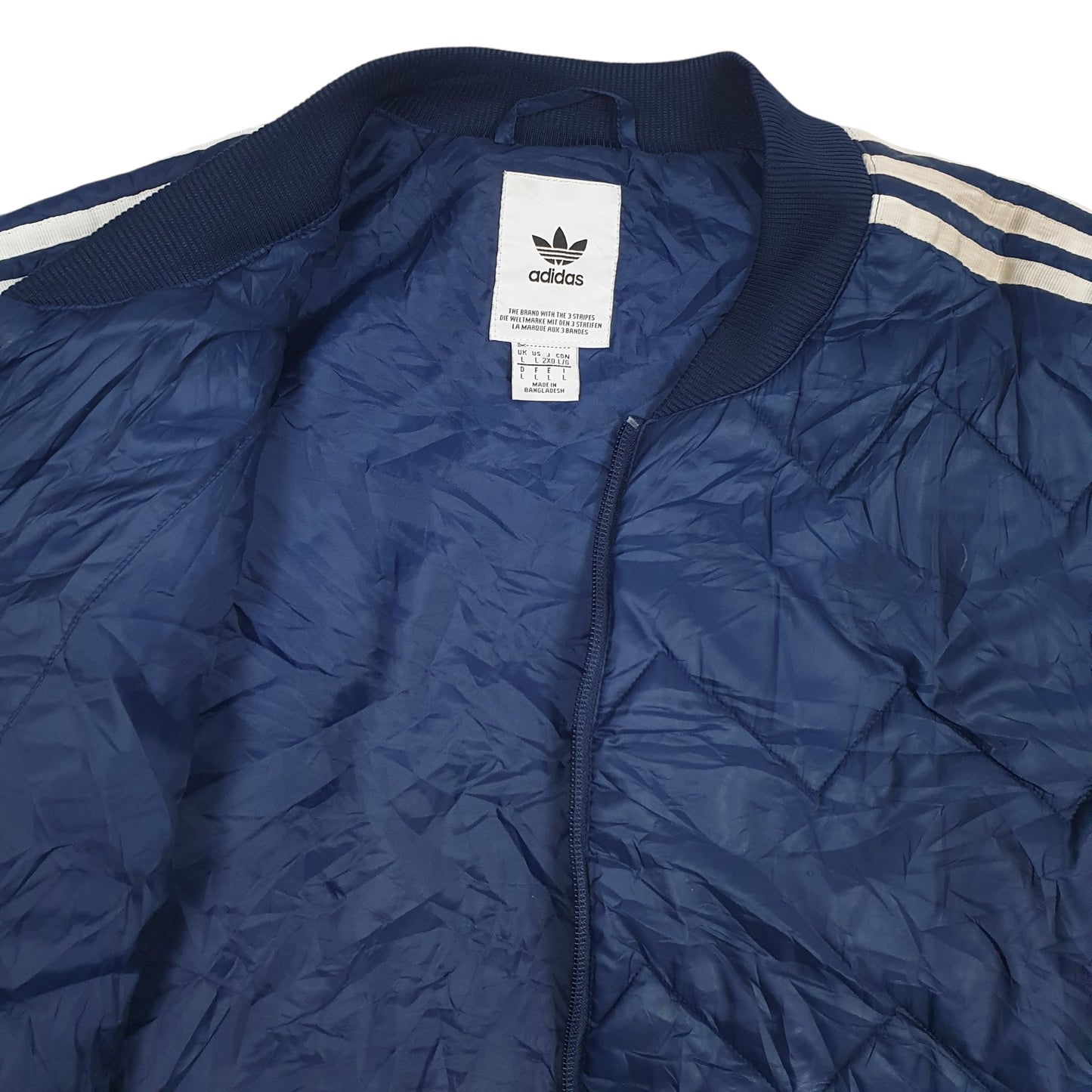 Mens Blue Adidas   Coat