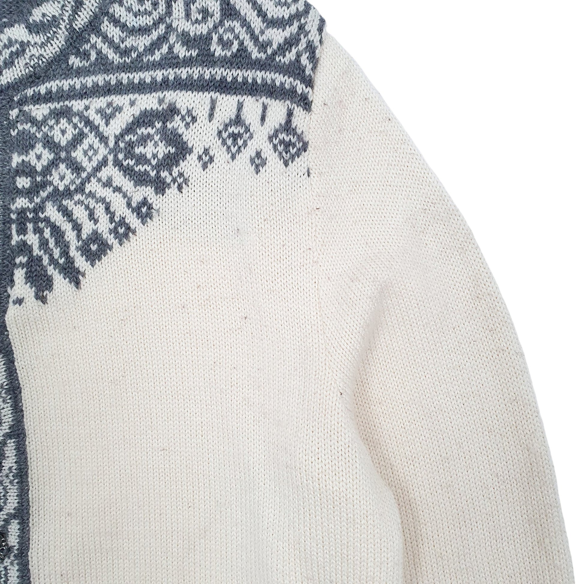 Womens Cream Nordic Grace  Cardigan Jumper