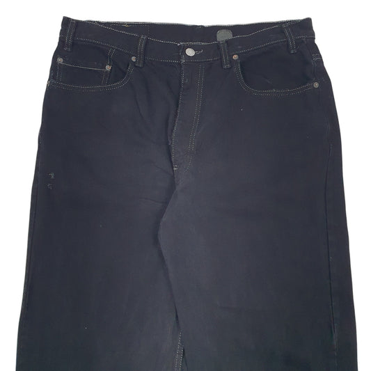 Mens Black Levis Vintage Casual JeansW36 L32