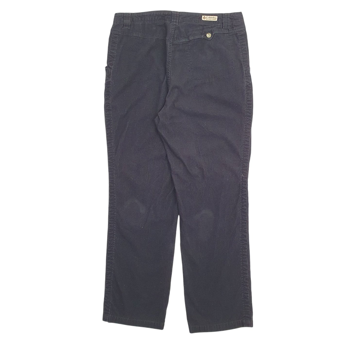 Womens Black Columbia  Corduroy Trousers