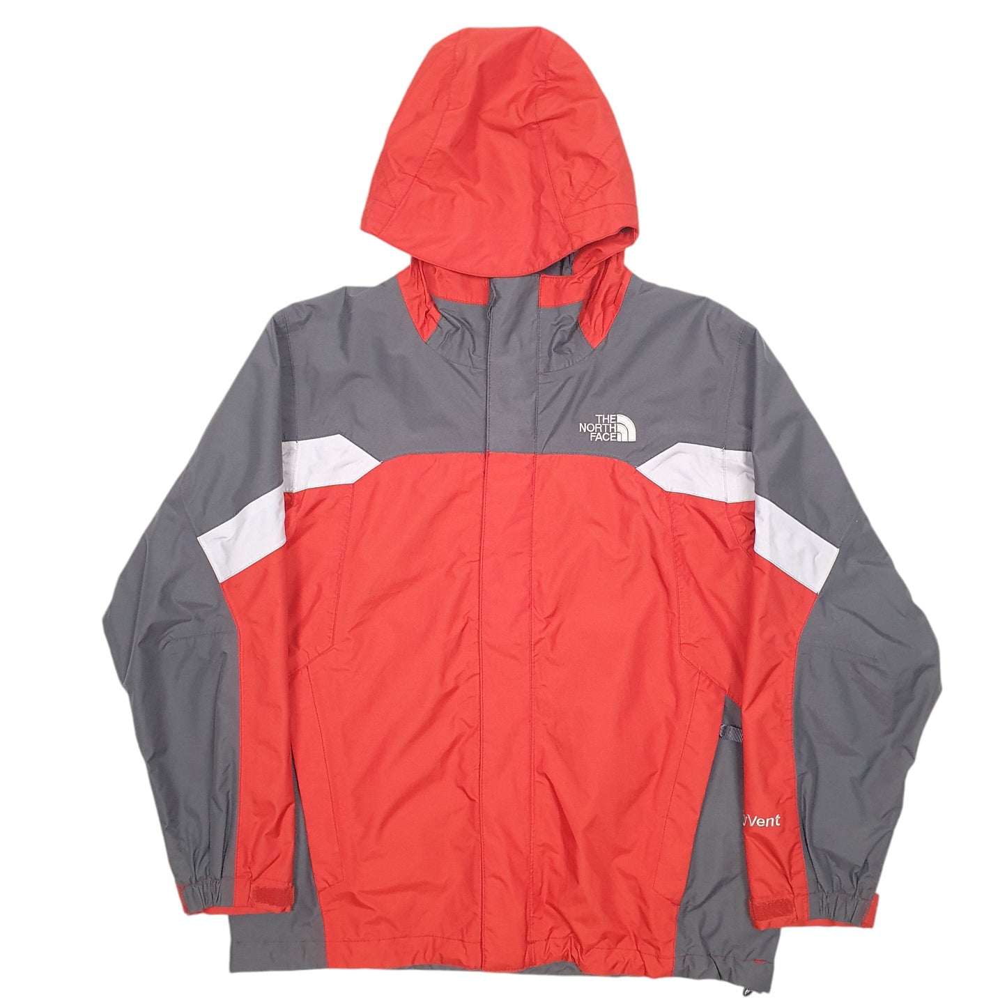 Mens Red The North Face Raincoat Jacket Gorpcore Lined  Coat