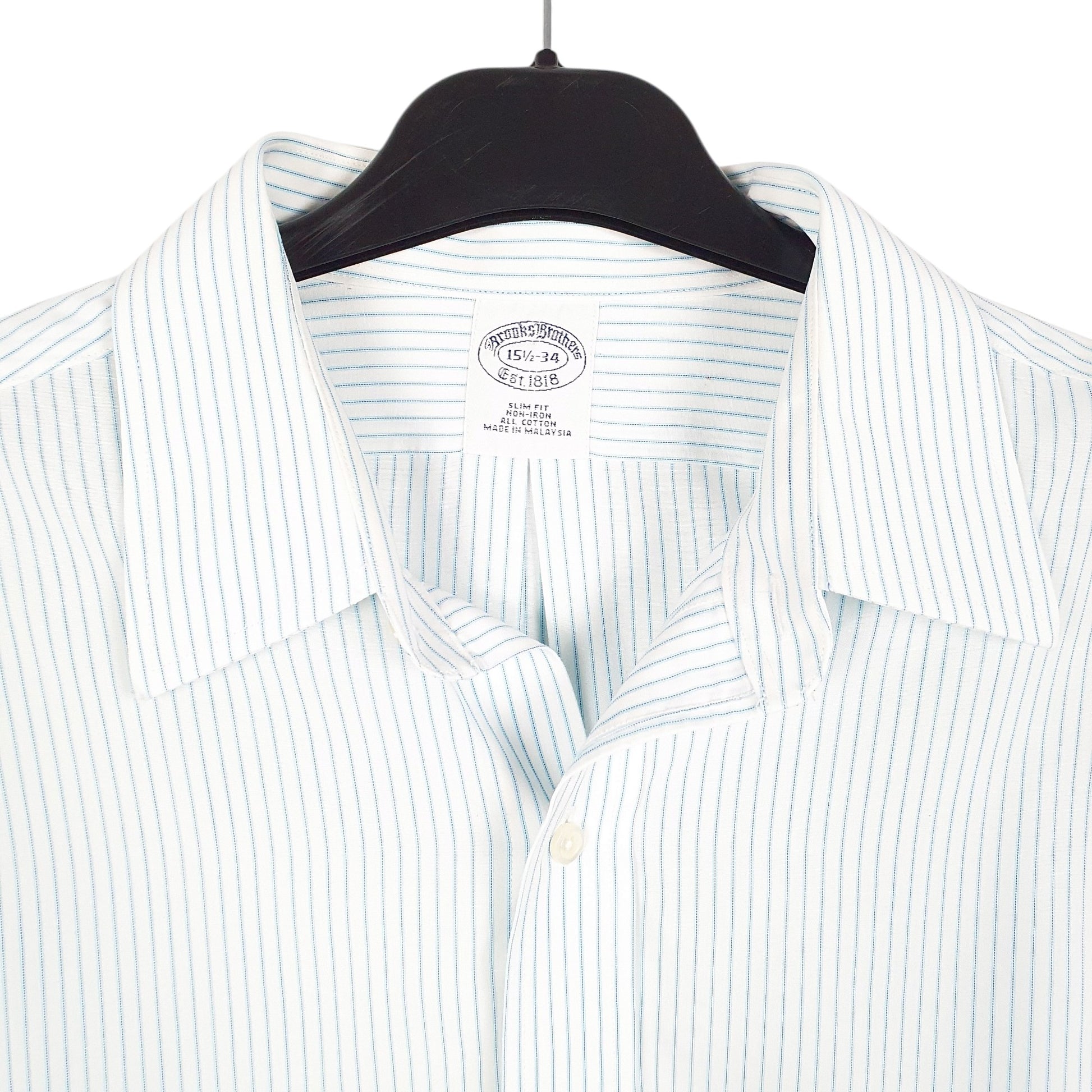 Mens Green Brooks Brothers  Long Sleeve Shirt