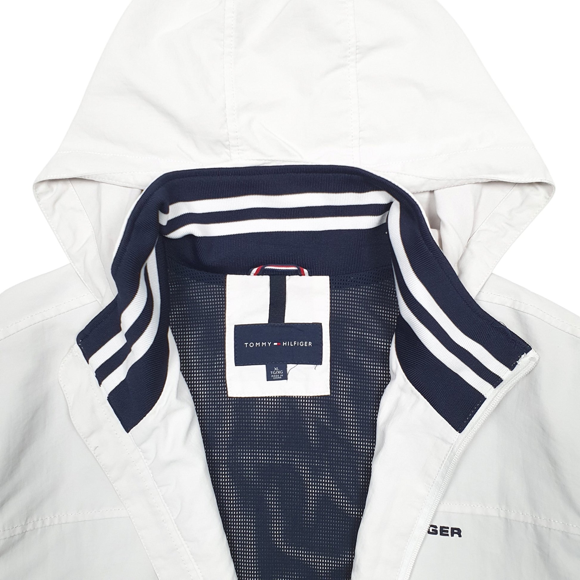 Mens White Tommy Hilfiger   Coat