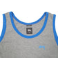 Mens Grey Stussy Vest Tank Top Short Sleeve T Shirt