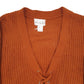 Womens Brown Urban Heritage  Cardigan Jumper
