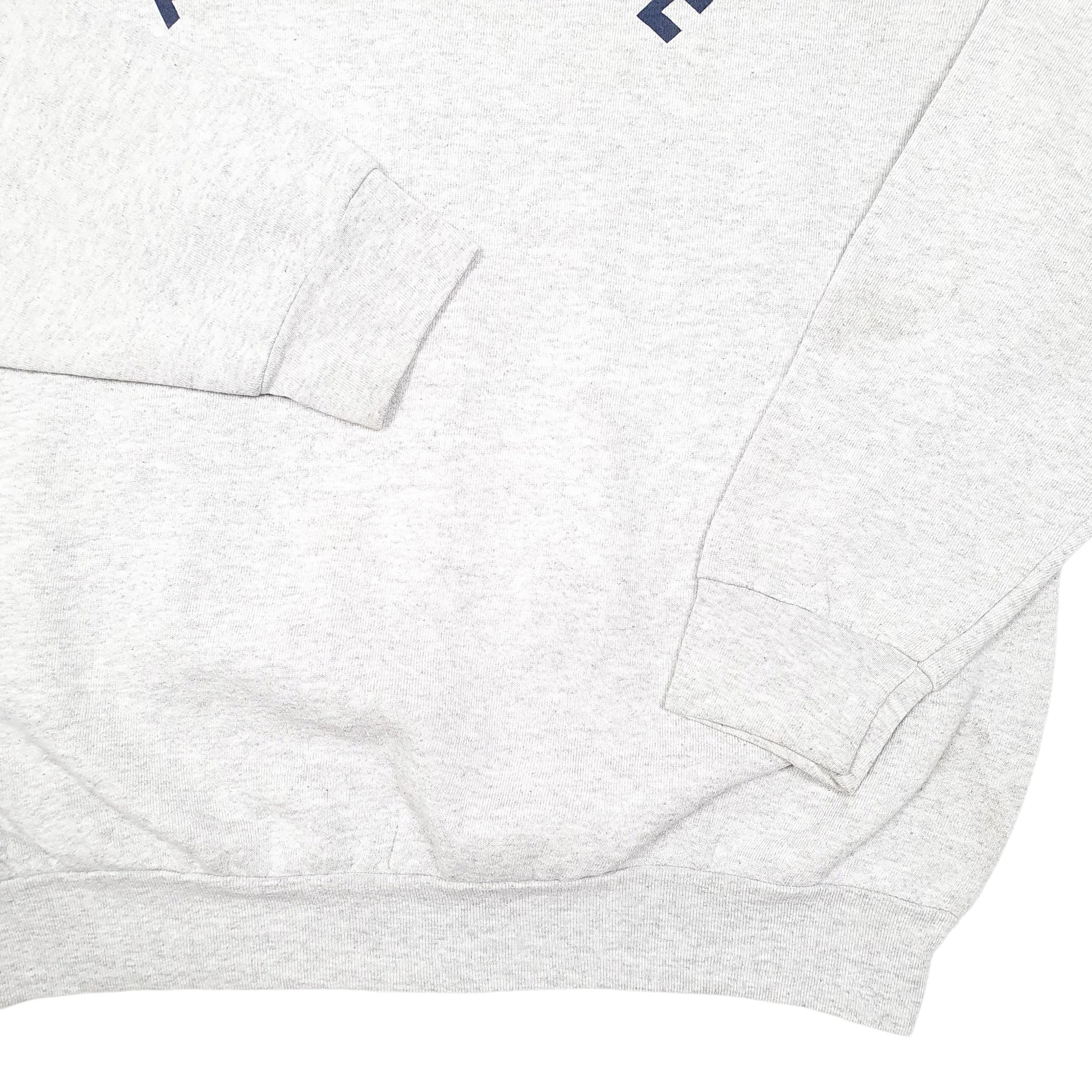 Mens Grey Campbellsville Apparel Company Vintage US Air Force Spellout Made In U.S.A USAF Mil Spec Crewneck Jumper