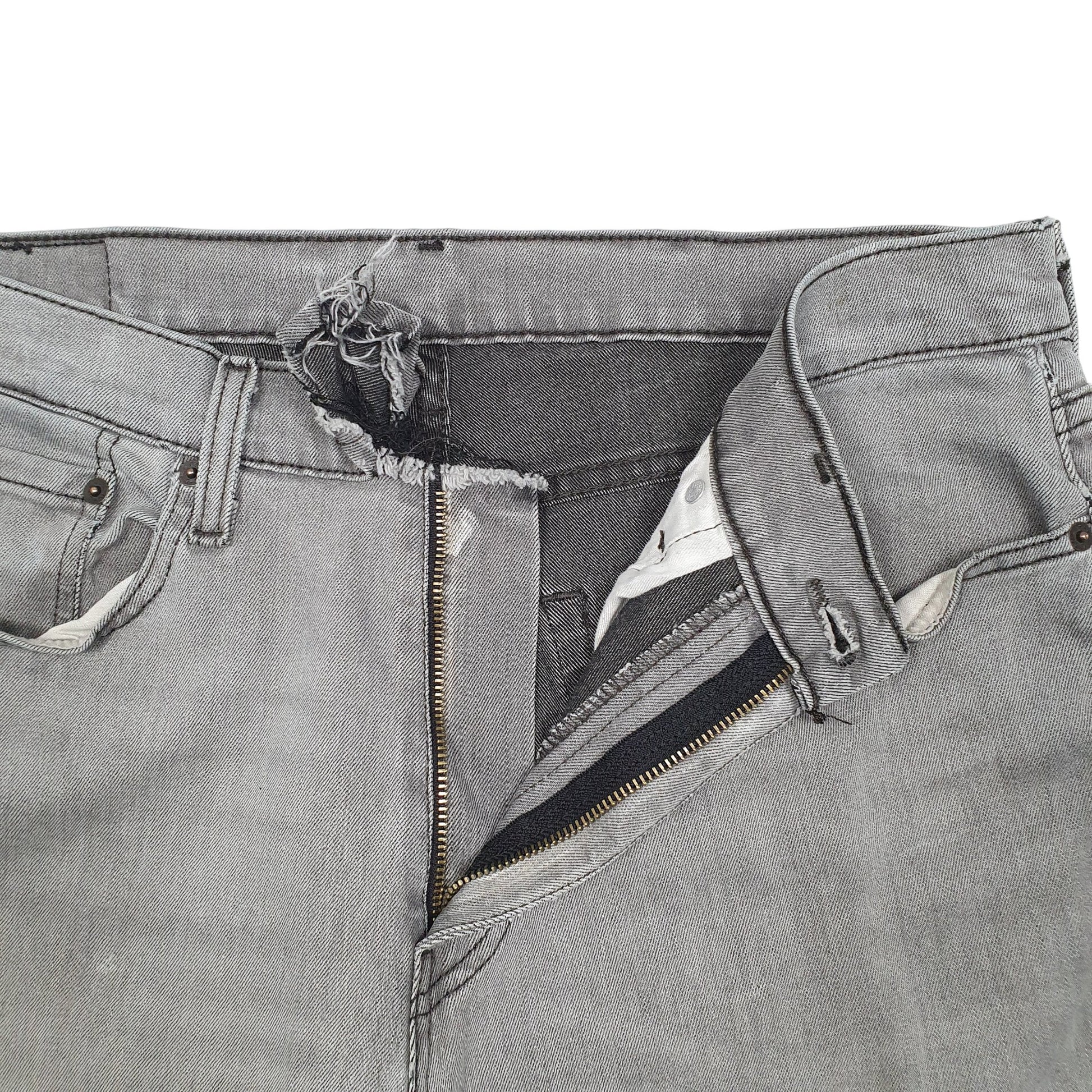 Mens Grey Levis Stretch 541 JeansW34 L29