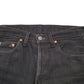 Mens Black Levis Vintage 90s 501 JeansW30 L32