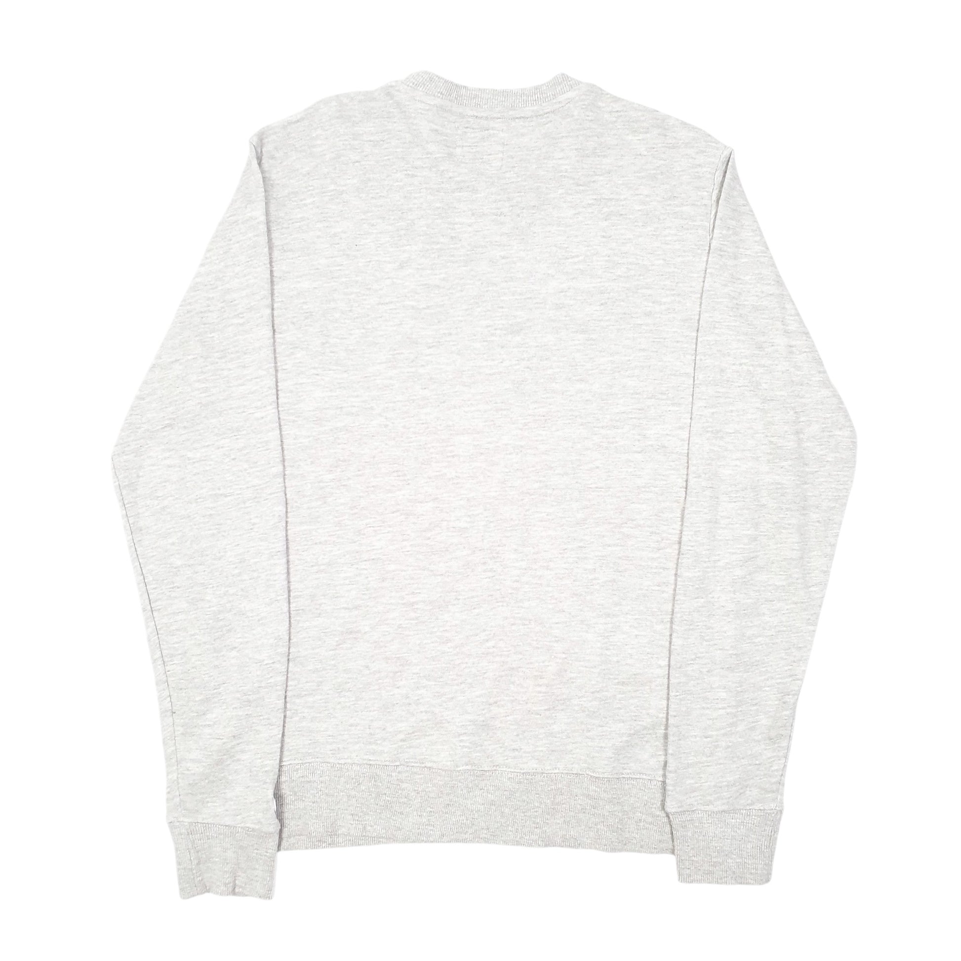 Mens Grey Champion Script Crewneck Jumper
