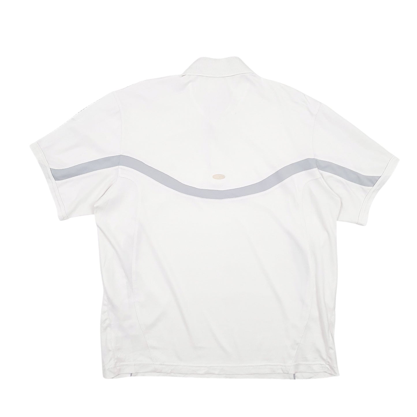 Mens White Adidas  Short Sleeve T Shirt