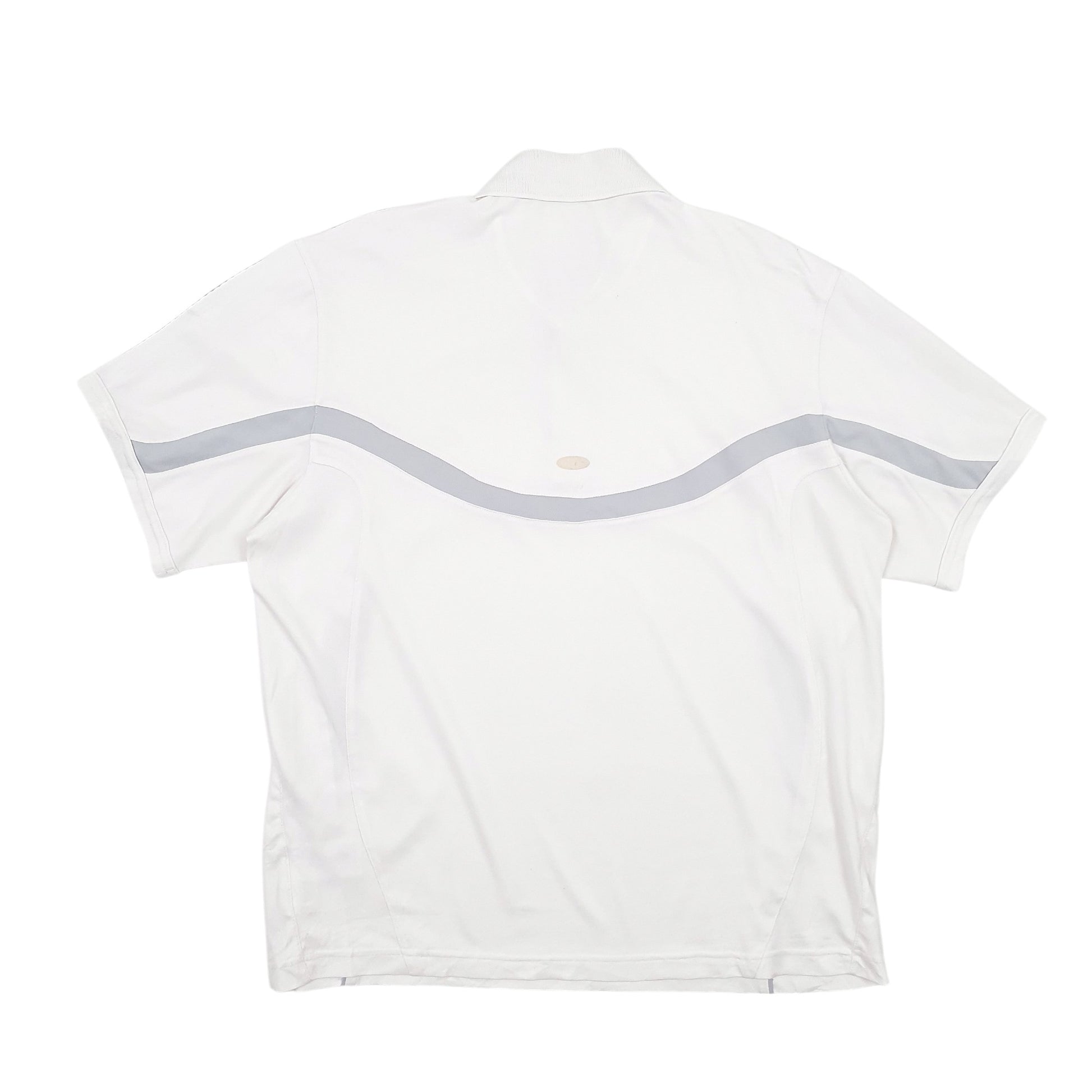 Mens White Adidas  Short Sleeve T Shirt