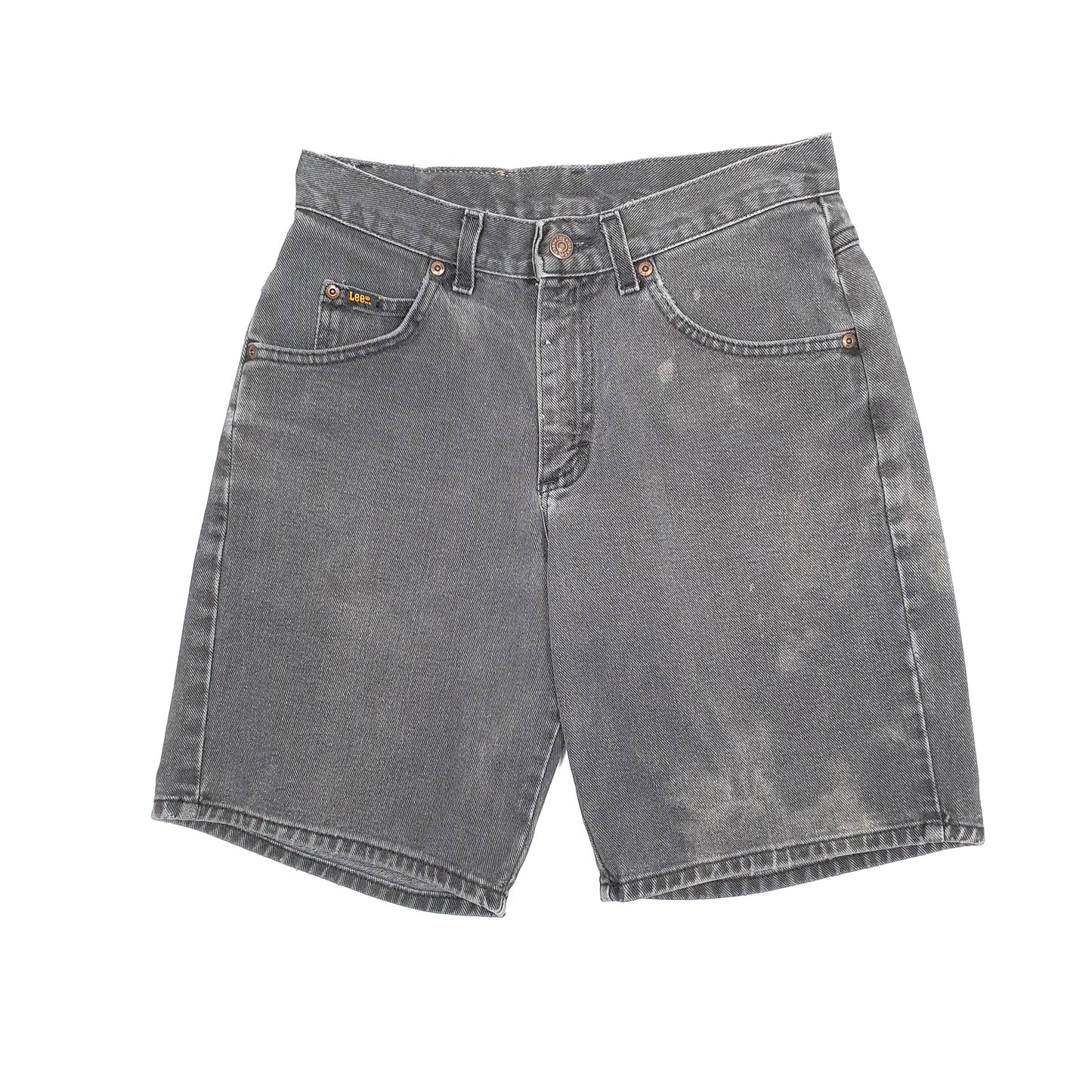 Mens Grey Lee  Denim Shorts