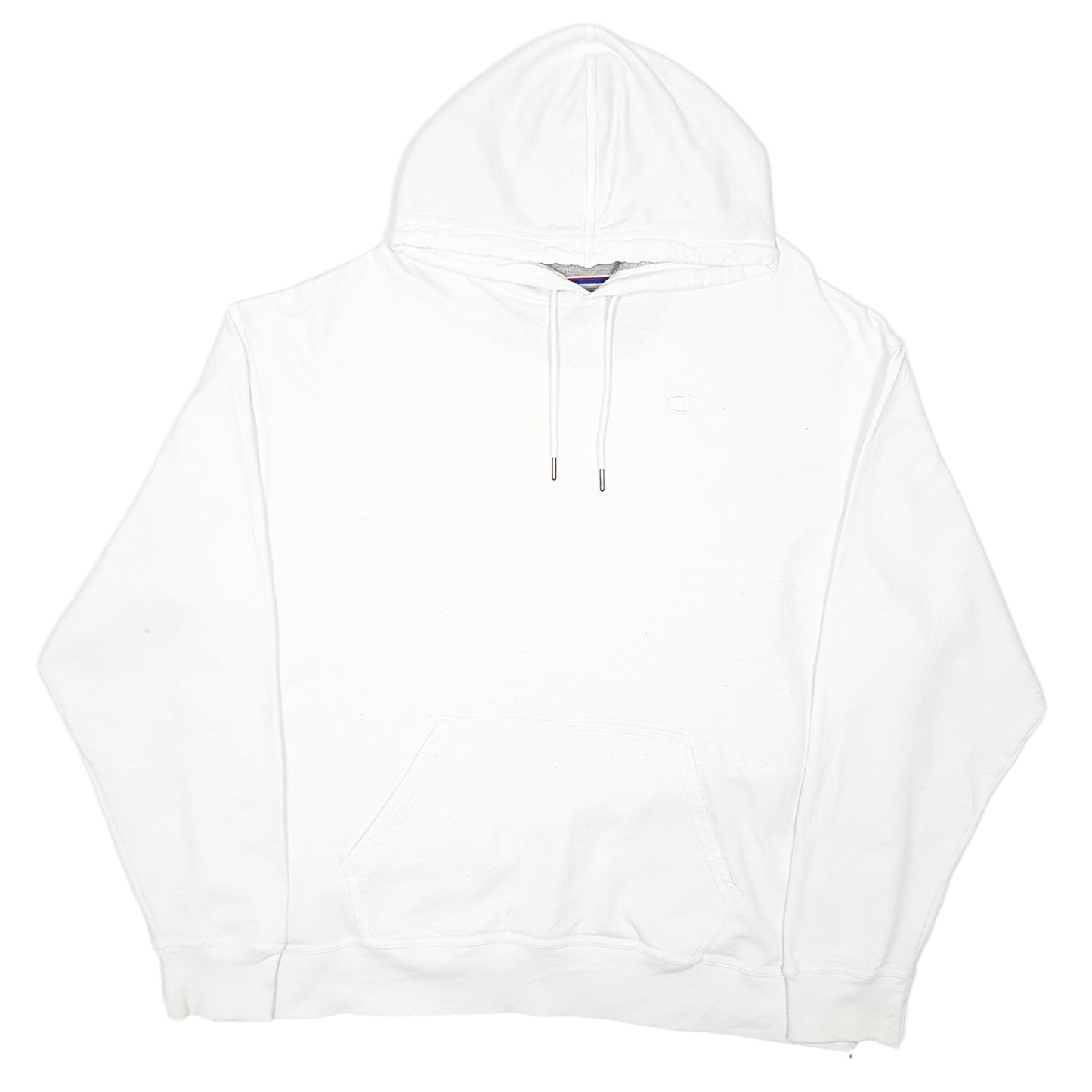 Mens White Champion  Hoodie Jumper