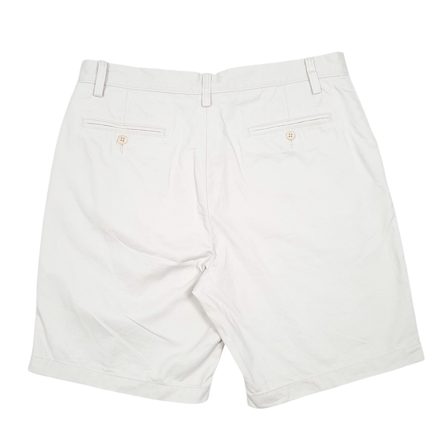 Mens Beige Nautica Deck Chino Shorts