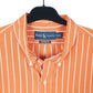 Mens Orange Ralph Lauren  Long Sleeve Shirt