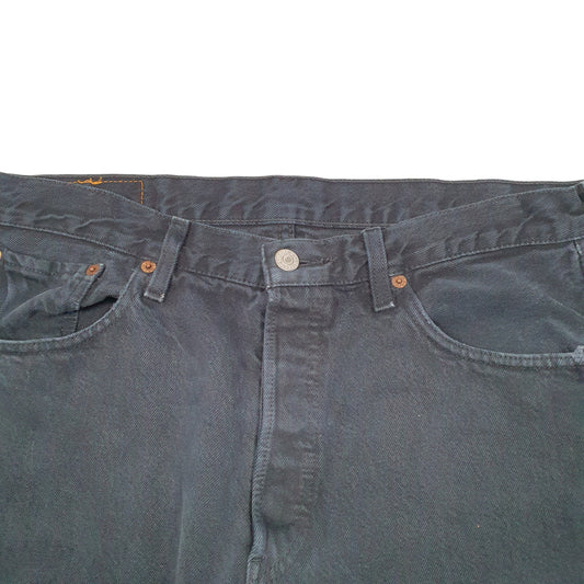 Mens Black Levis  501 JeansW34 L34