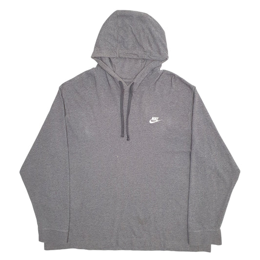 Mens Grey Nike  Hoodie Jumper