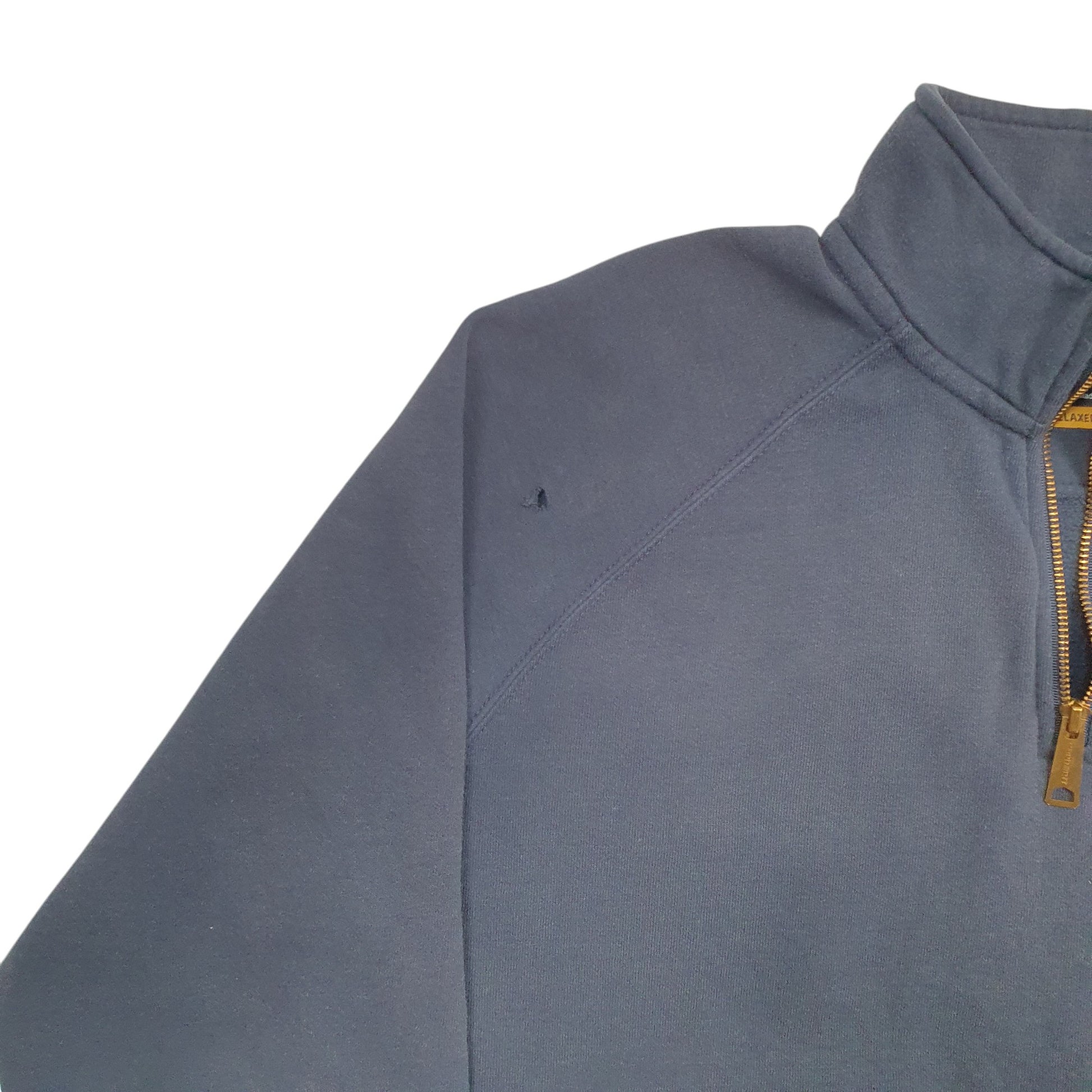 Mens Navy Carhartt Ruby & Quiri Quarter Zip Jumper