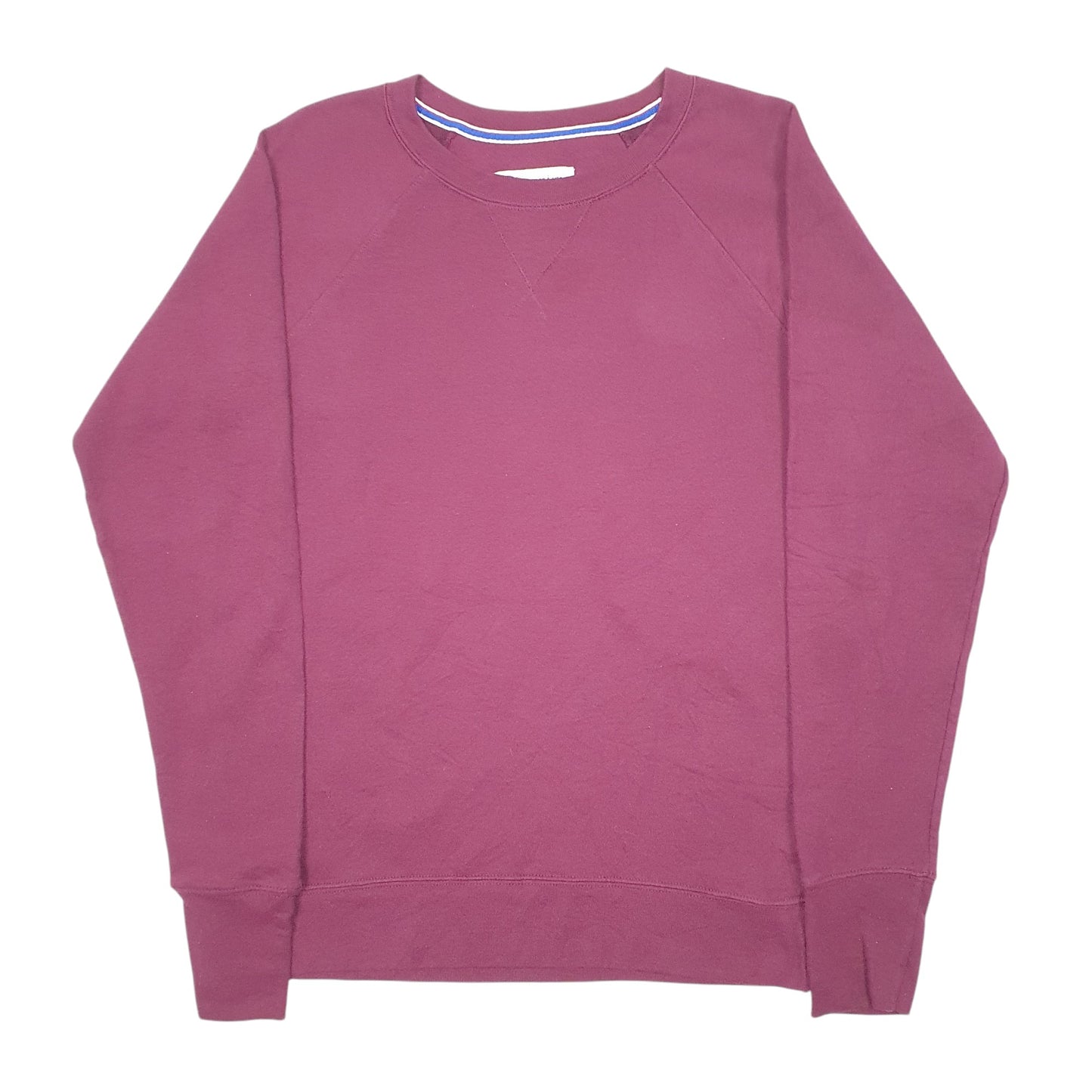 Womens Burgundy Champion Raglan Crewneck Jumper